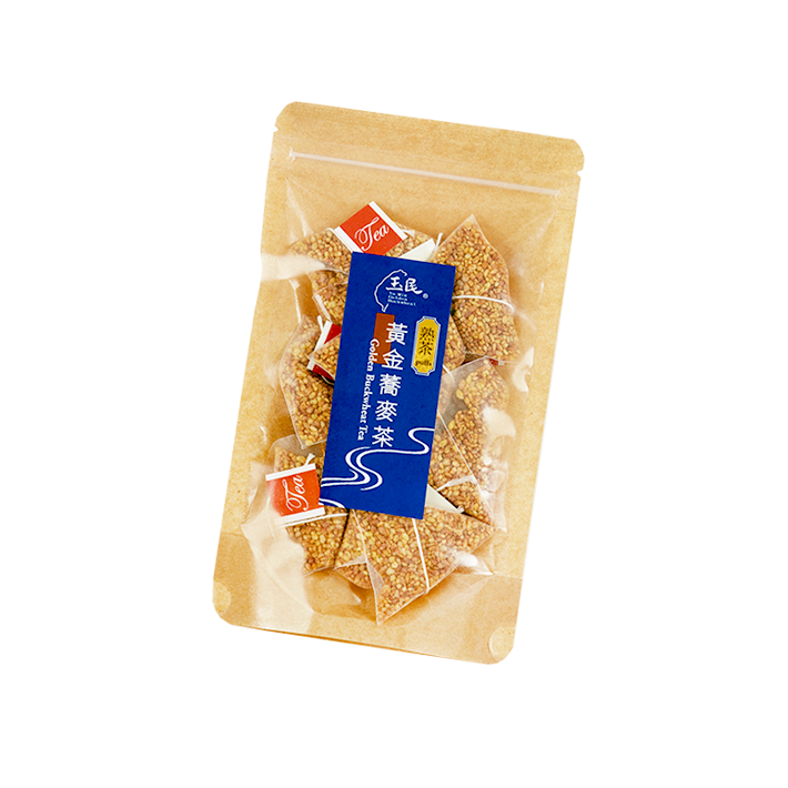 【品嘗-無咖啡因】黃金蕎麥茶X熟茶立體茶包