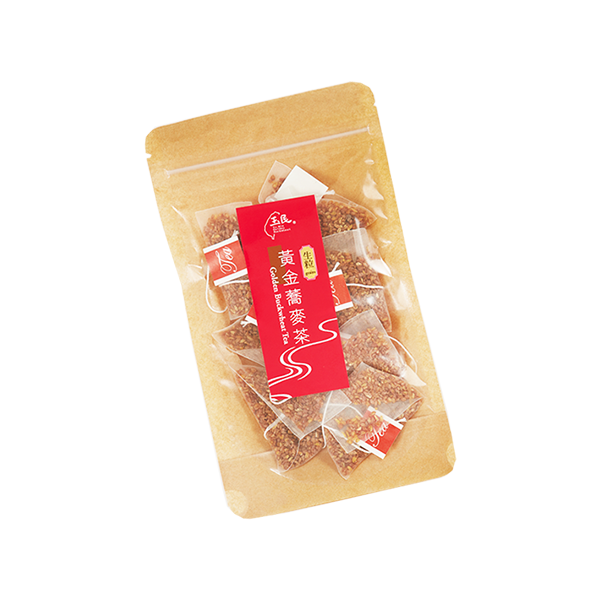 【品嘗-無咖啡因】黃金蕎麥茶X生粒立體茶包